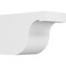 Ekena Millwork Standard Del Monte Architectural Grade PVC Rafter Tail, 6"W x 8"H X 12"L RFTP06X08X12DEL - alternate 1